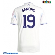 Camisa de Futebol Aston Villa Jadon Sancho #19 Equipamento Alternativo 2025-26 Manga Curta